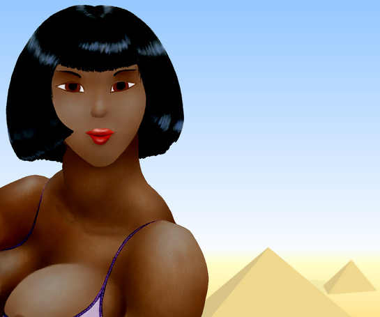 Come here for a DESERT-HOT KISS!