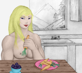 Eager-beaver hotel worker brought breakfast to Lanying and Xander